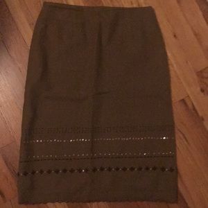 Nordstrom wool skirt